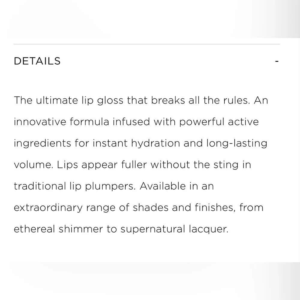 💋HOURGLASS UNREAL™ HIGH SHINE VOLUMIZING LIP GLOSS - SUBLIME